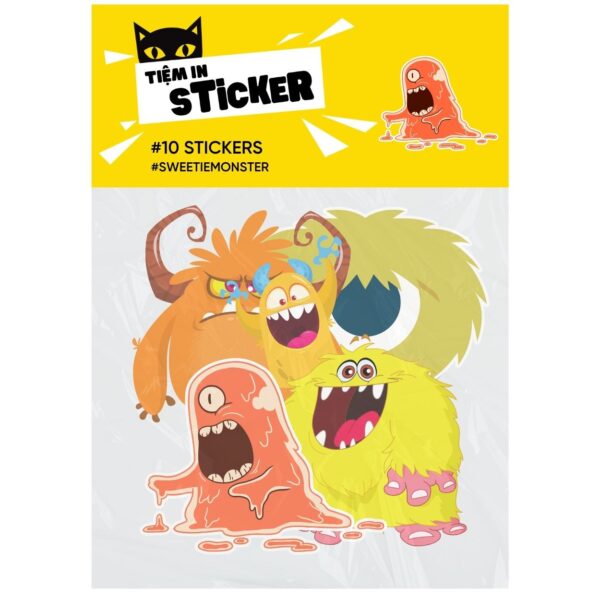 Bộ Sticker SWEETIEMONSTER