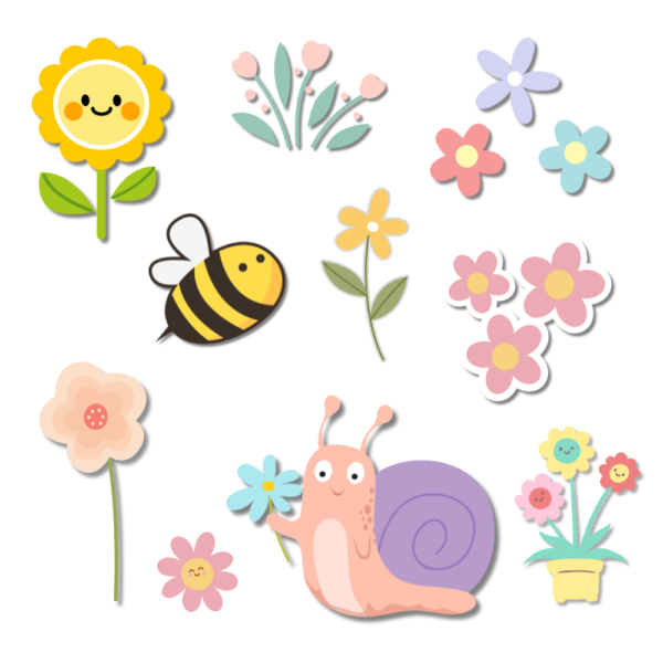 Bộ Sticker FLOWERSANDSUN - Image 2