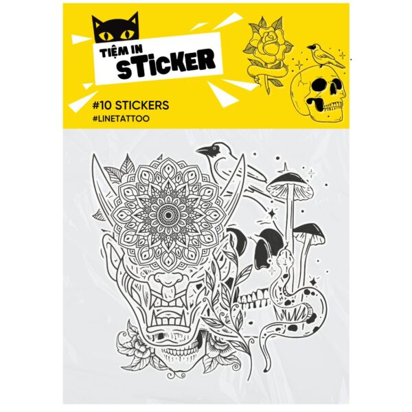 Bộ Sticker LINETATTOO