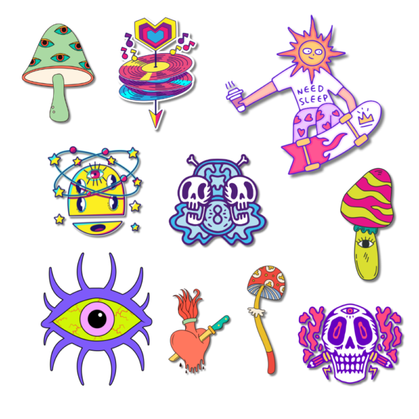 Bộ Sticker MUSHROOM - Image 2