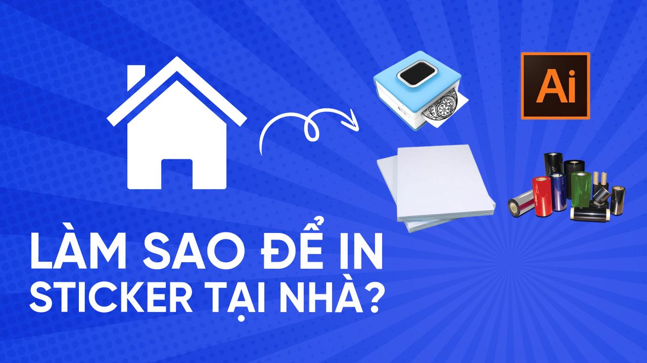 Tự In Hình Sticker Tại Nhà