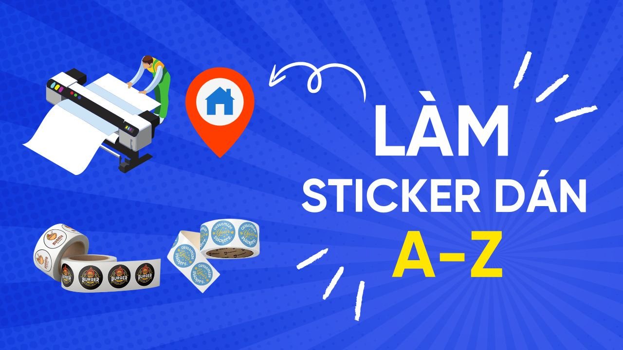 Làm sticker dán