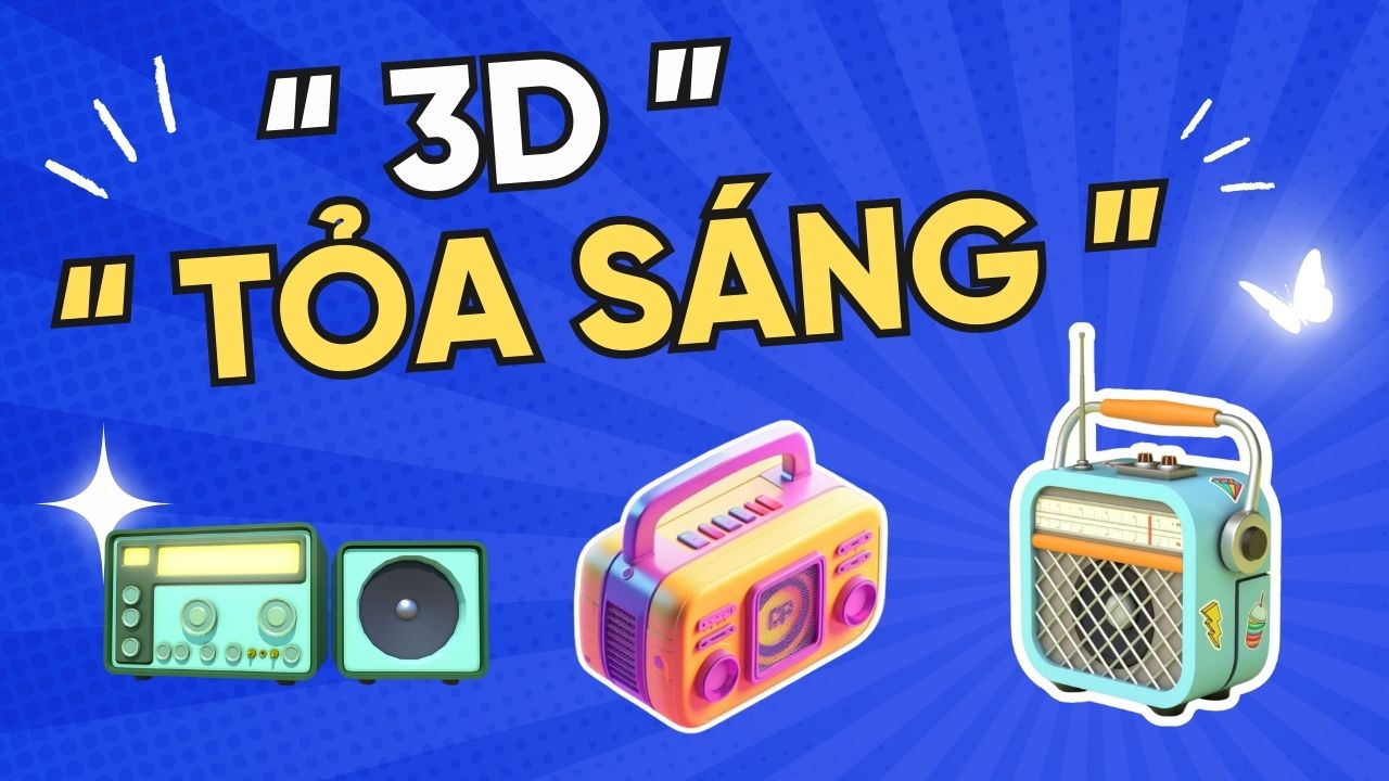 In Sticker Nổi 3D