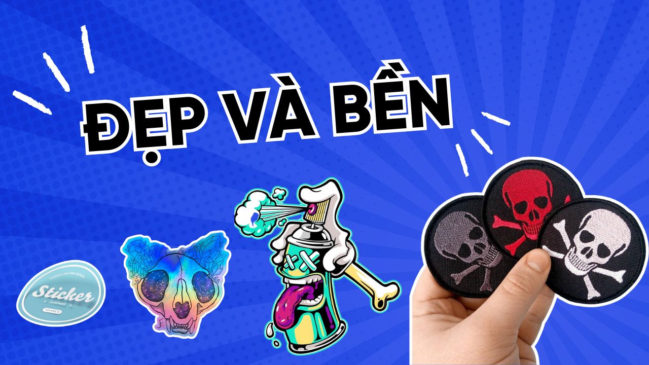 Chọn in sticker dán bền và đẹp