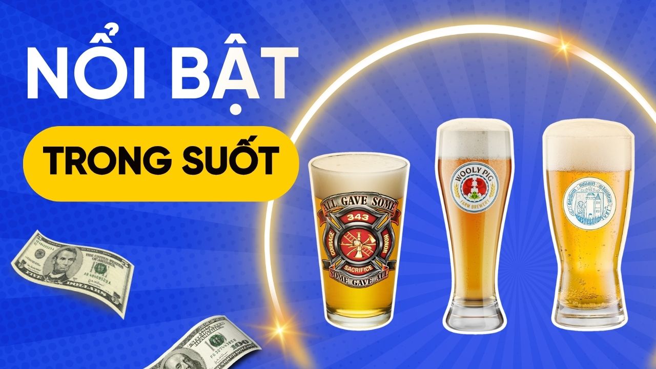 Nổi Bật Logo Với In Sticker Trong Suốt