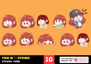 Sticker Chibi