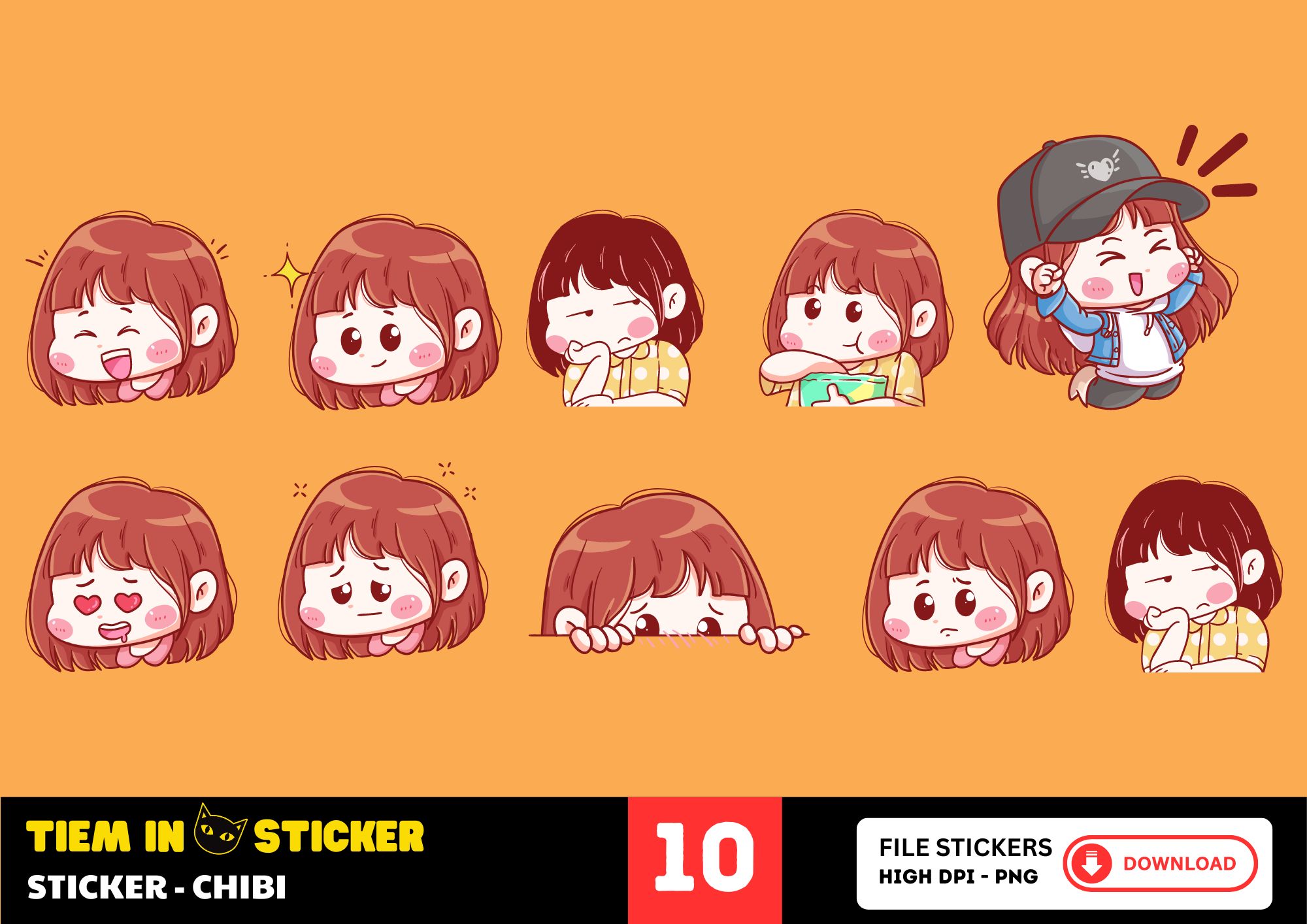 Sticker Chibi