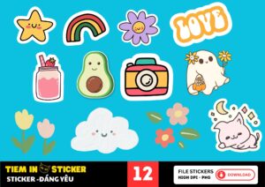 Sticker Đáng Yêu