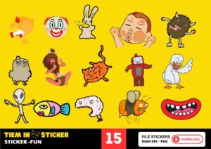 Sticker Hài Hước
