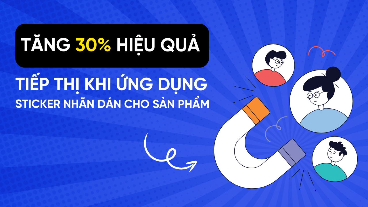 sticker nhãn dán