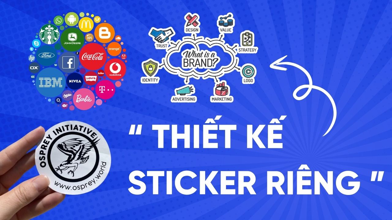 in sticker số lượng ít với thiết kế riêng