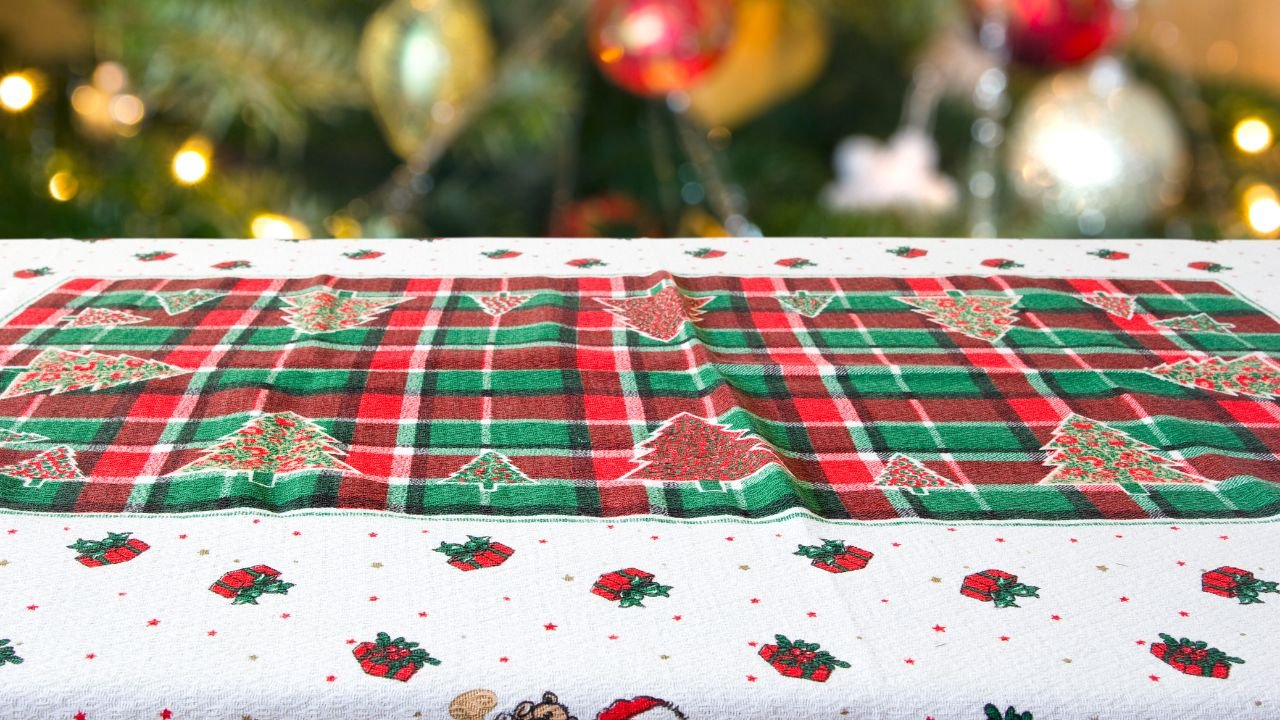 Khăn trải bàn Noel