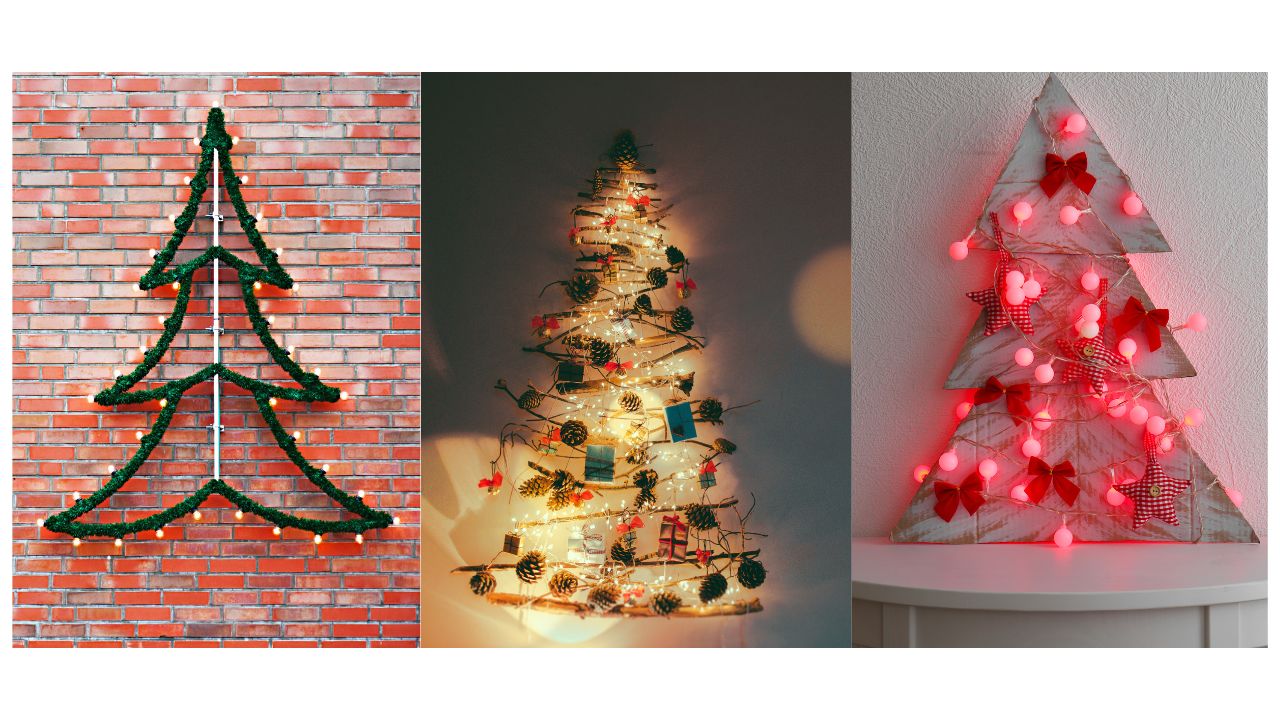 Làm Cây Thông Noel Treo Tường