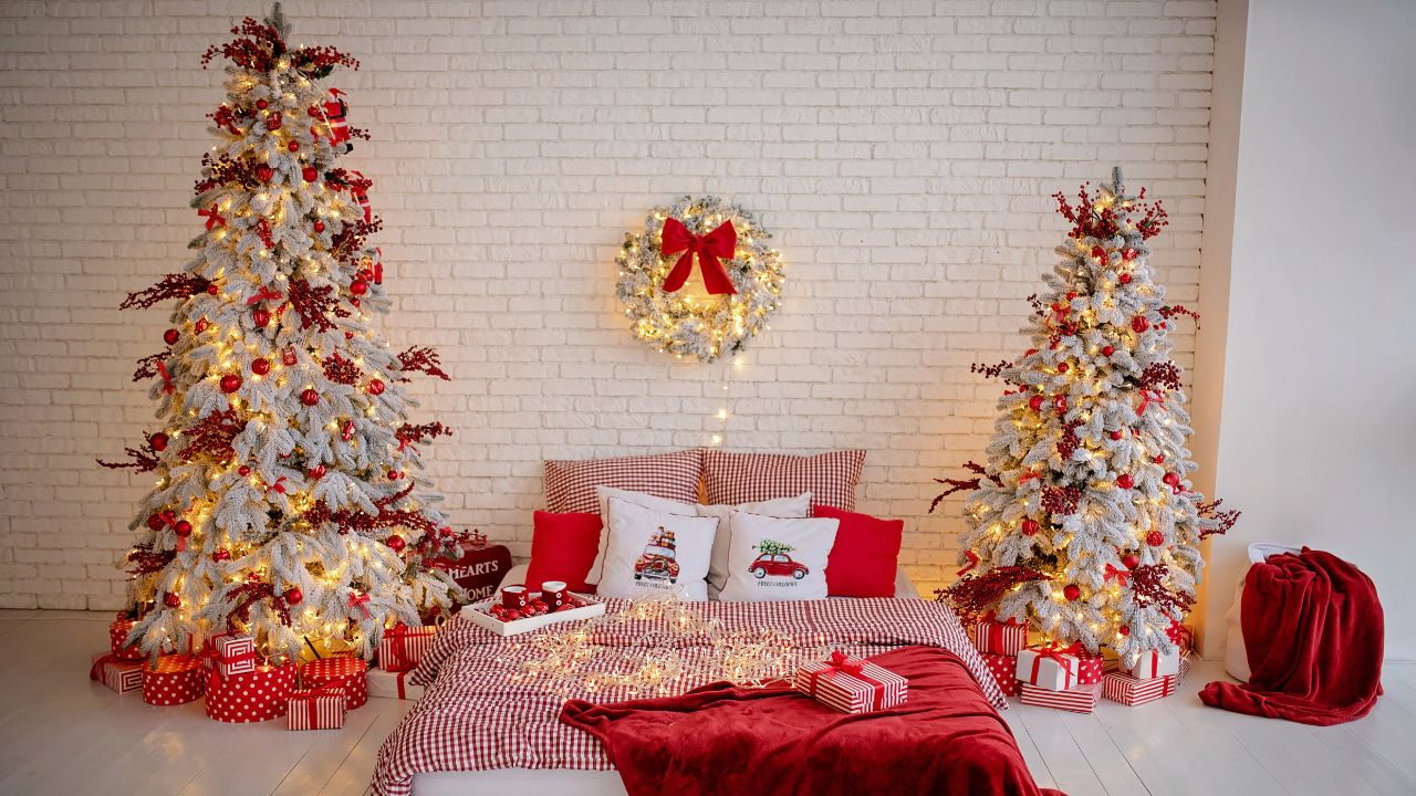 Trang trí Noel phòng ngủ