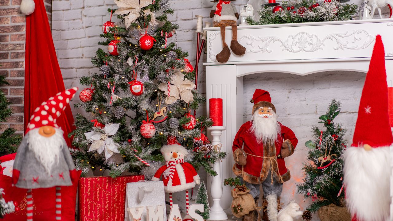 Trang trí Noel tiền sảnh