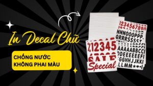 In decal chữ bền đẹp