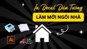 Decal dán tường đa dạng mẫu mã