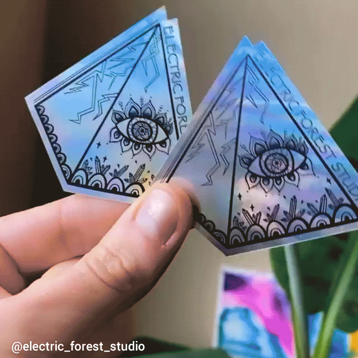 In Sticker Hologoram